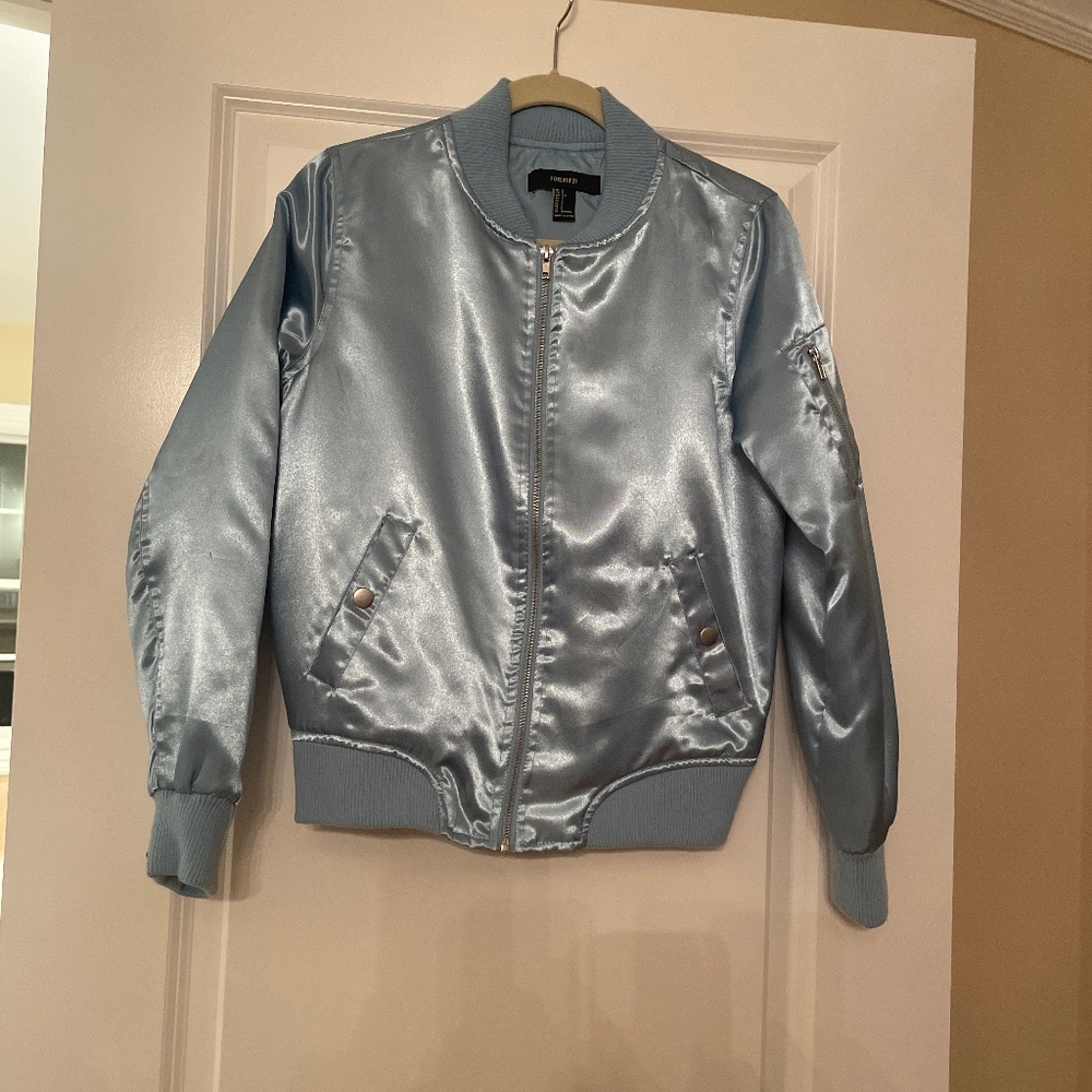 Forever 21 satin jacket